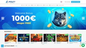 Avis sur Wolfy Casino : une offre cohérente, mais pas sans limites